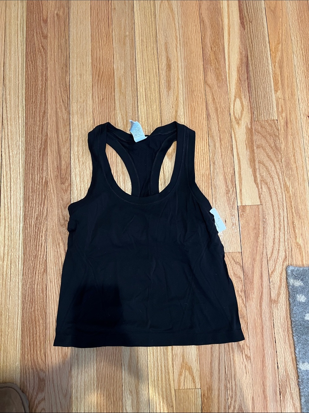 Athleta Black Racerback Tank Top